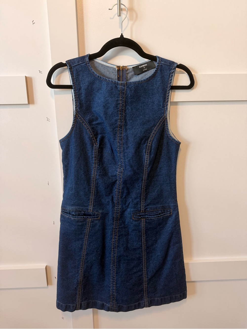 Express Women’s Denim Mini Shift Dress